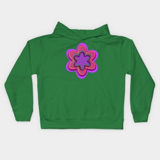 Moroccan Moderne Lilac Kids Hoodie